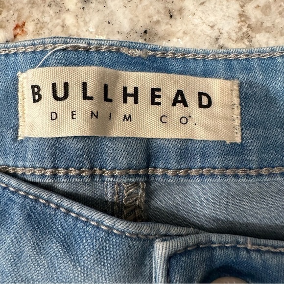 PacSun bullhead Jean super high rise skinniest denim jean NWT size 28 distressed - Picture 12 of 14